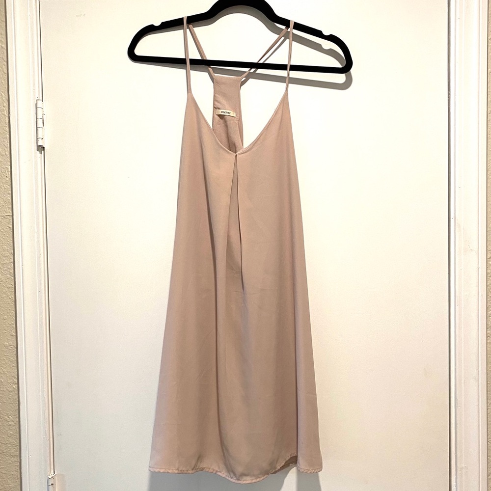 Blush Pink Tank Dress